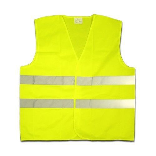 NEW Yellow Reflective High Visibility Safety vest