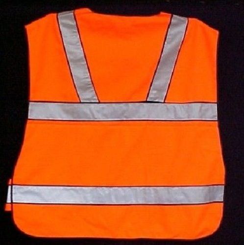 511 Tactical Orange Reflective Safety Vest Regular New