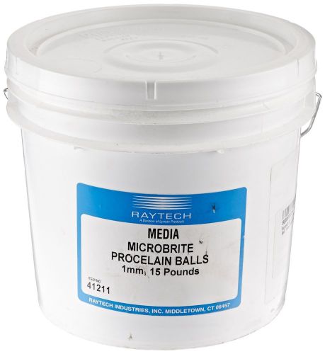 NEW Raytech 41-211 Porcelain Media Ball, 1mm Diameter, 15lbs Weight