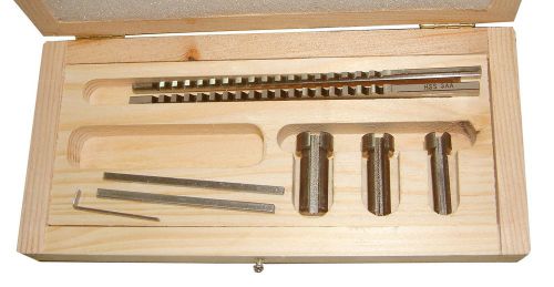 No. 60 metric hss keyway broach set in fitted box, #5100-0060 for sale
