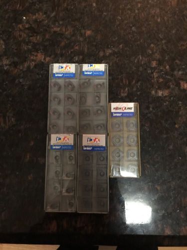 Lot Of 5 Packs Iscar Inserts Assorted New