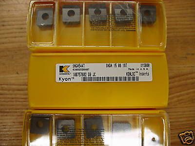 100 KENNAMETAL SNGA 544T KY3000 CERAMIC INSERTS A464S