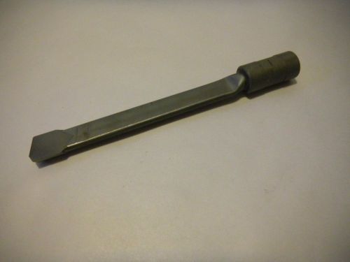 Sbo 7/8&#034; ( .875 ) x 9&#034; oal - carbide tipped gun drill - sharp - 1&#034; shank for sale