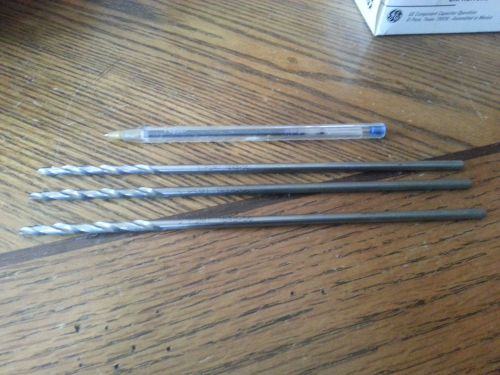 Aircraft Extension step drill bits, Size #13, ( 0.185 ), 8&#034; long,  Qty 3