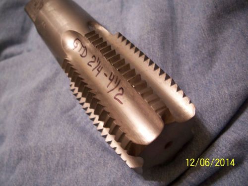 Greenfield  2 1/4 - 4 1/2 tap machinist tooling taps n tools for sale