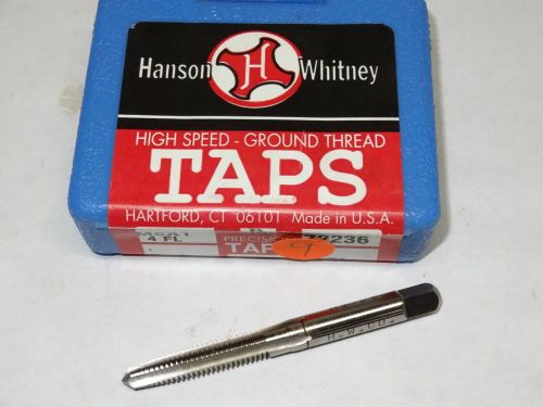 New hanson whitney m6 x 1 d5 4fl d-5 hss taper spiral point tap 72236 usa for sale
