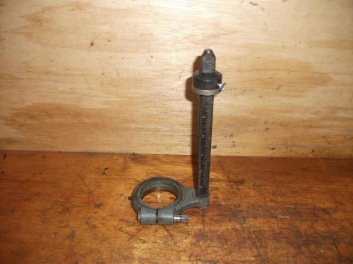 DELTA ROCKWELL 15  DRILL PRESS DEPTH GAUGE STOP WITH CLAMP 6&#034; STROKE