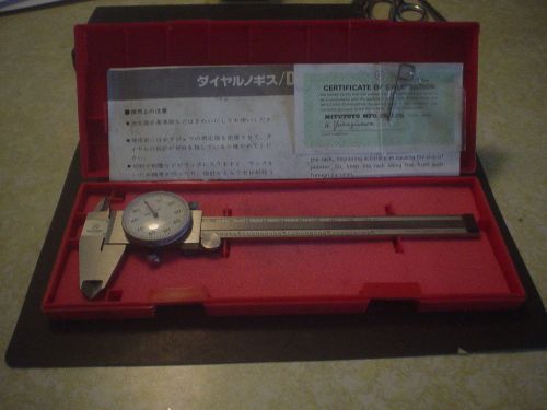 Mitutoyo MN 84  Dial 6&#034; Caliper