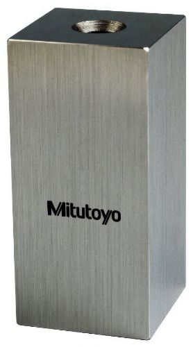 Mitutoyo 614592-521 Steel Square Gage Block, ASME Grade 00, 1.32 mm Length
