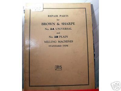 B &amp; S No. 2A Univ. &amp; No. 2B Plain Manual (Inv.14759)