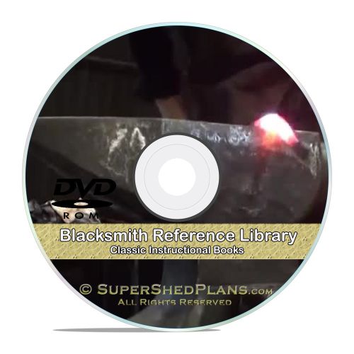 Blacksmith Books, Learn Forging, Steel Iron Working, Horseshoeing, CD DVD V30
