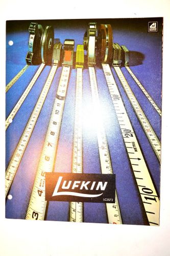 Lufkin rule co. lc2s72 catalog #rr548 short &amp; long tape measure measuring tools for sale