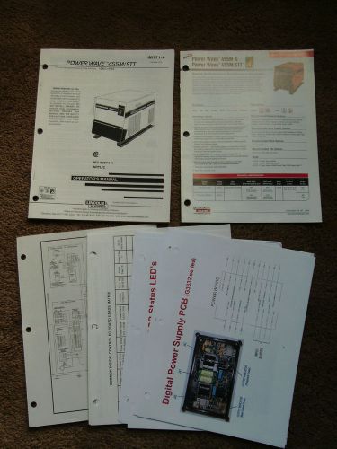 Lincoln Welder Power Wave 455M/STT Operators Manual 10957 11153 Parts Schematic