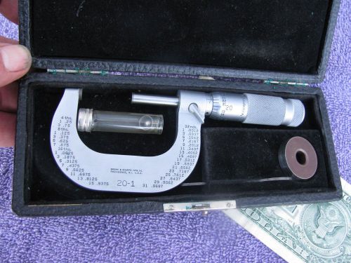Brown sharpe 1-2&#034; .0001 carbide 226 ball tip 1&#034; standard  toolmaker tool tools for sale