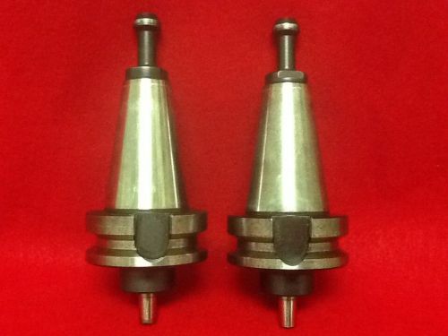 Two #1 Jacobs Taper BT40 Holders