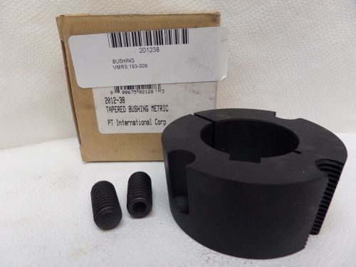New pt international keyed tapered bushing w/hardware 2012-38 38mm bore for sale