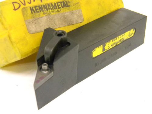 New surplus kennametal 1.25&#034;-shank dvjnr 204d turning tool holder vnmg-432 for sale