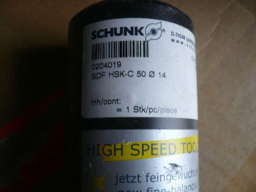 New Schunk SDF HSK-C 50 14 0204019 Tool Holder