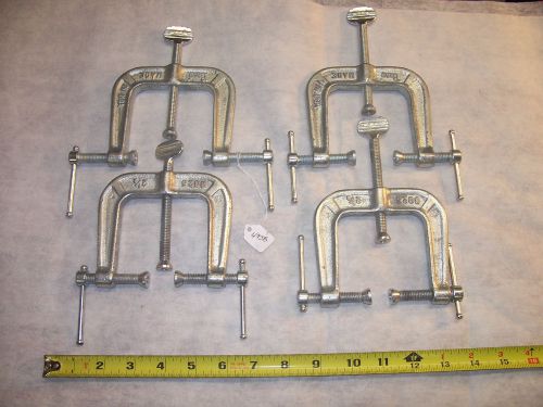 Clamp, (4)  &#034;PONY&#034; # 3325, Three Way Edging Clamps, Made in the USA