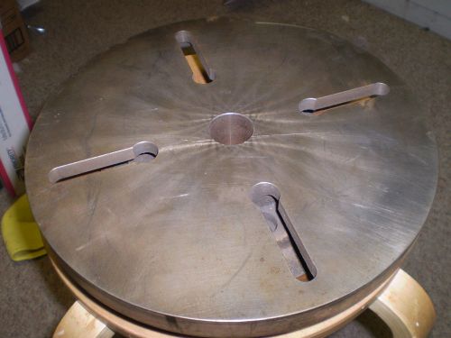 LATHE,MILLING 12&#034; HEAVY DUTY SLOTTED FACE PLATE