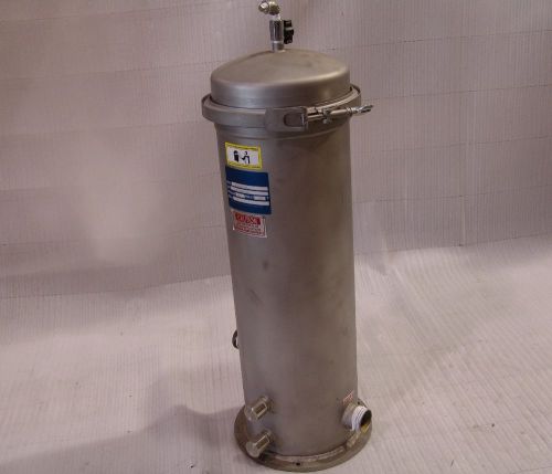 Pressure filter stainless US Filter ZHFF (5) 20&#034; cartridges