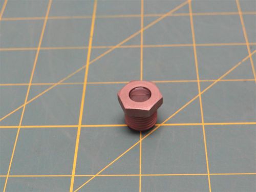 1/4&#034; npt metal sight glass window / sight flow indicator for sale