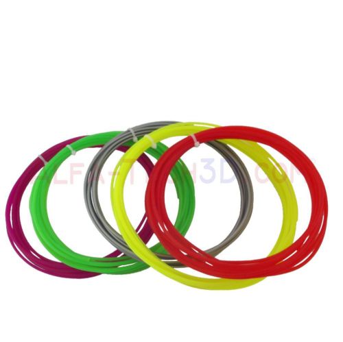 Colorful and funny pack of 3.0 mm PLA filament No 14, for RepRap 3D printer