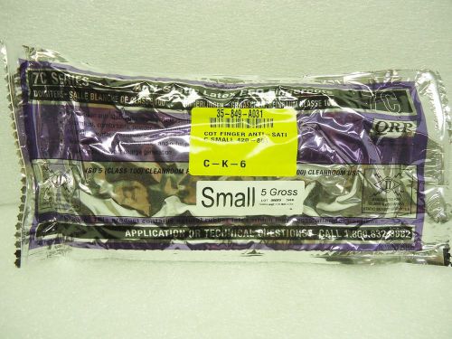 (NEW) 7C Series Anti Static Latex ESD Fingercots ISO-5 (Class 100) Small 5 Gross