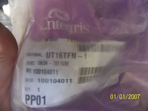 ENTEGRIS FLARETEK TEE 1&#034; OD  PN:  UT16TFN-1