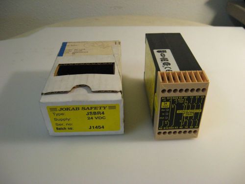 Jokab safety relay, jsbr4, 24vdc, new in box for sale