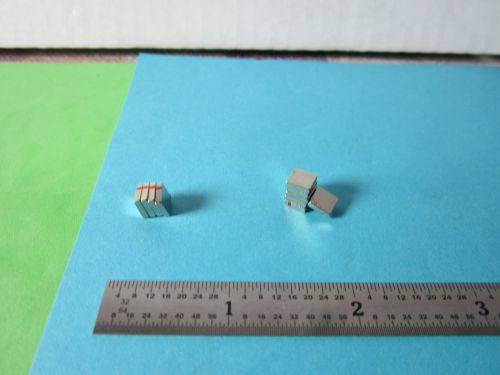 Lot 10 ea mini magnets n33 vac germany 6x6x1.6 mm  bin#30-24 for sale