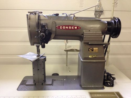 CONSEW 329R-1 POSTBED 5/16 SPLIT BAR REVERSE NEW 110V INDUSTRIAL SEWING MACHINE