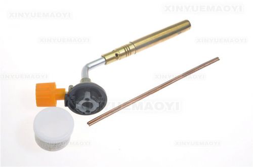 Gas flame lighter welding blowtorch torch picnic heating bbq rods flux paste for sale