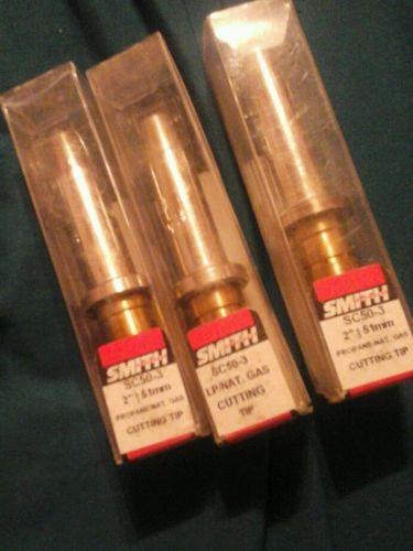 Smith sc50-3 propane nat gas new cutting tip 2&#034; 51mm for sale