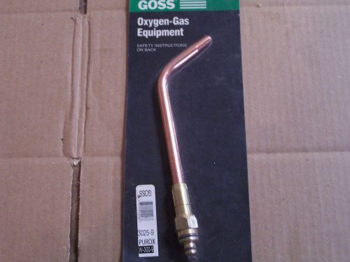 Goss 3025-9 for Purox W-300-9 Oxygen Gas Welding Cutting Tips Nozzle