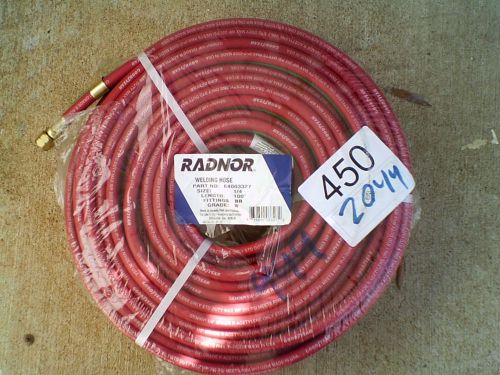 Radnor 1/4&#034; by 100&#039; welding hose for sale