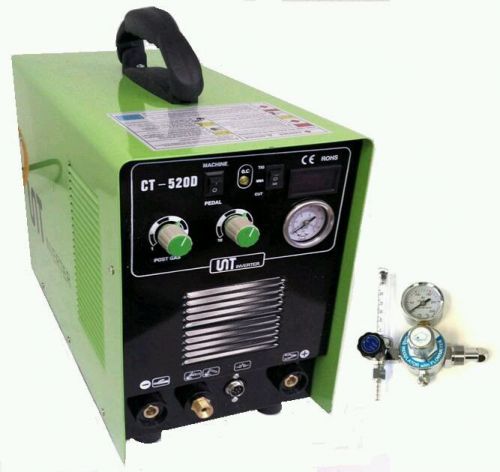 Simadre unt new ct520d 50a plasma cutter 200a tig/mma/arc welder argon regulator for sale