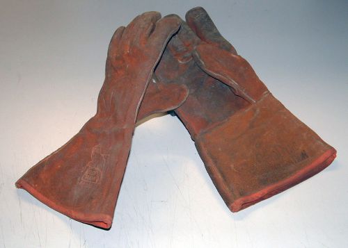 Red Ram Welding Gloves, Vintage, RR 1000