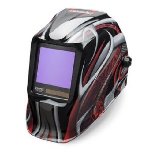 Lincoln electric viking 3350 twisted metal welding helmet - k3248-2 for sale