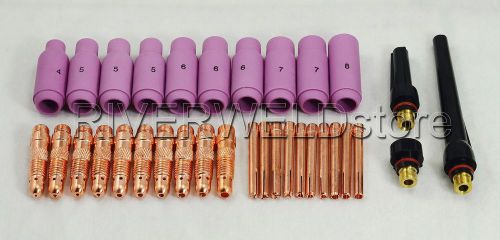 33pcs wp db pta 17&amp;26 series air cooled torch &amp; 18 series water cooled torch kit for sale