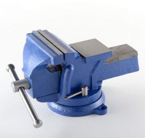 6&#034; bench vise heavy duty tabletop countertop swivel locking base free shipping for sale