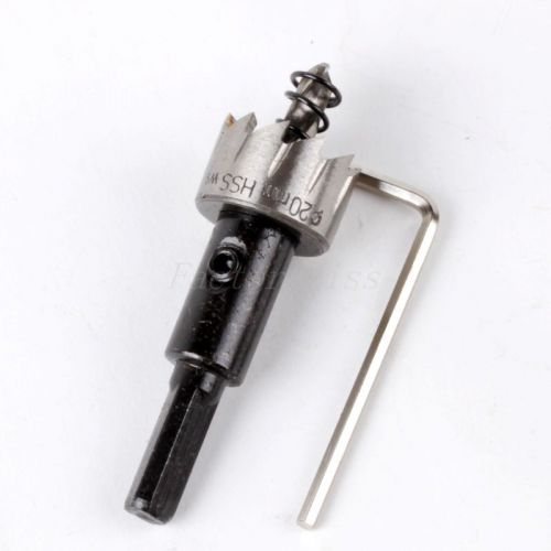 Steel drilling hole saw tool for metal aluminum sheet alloy 20mm a077 gbw for sale