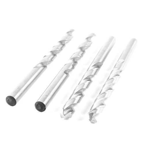 7mm x 70mm x 110mm spiral flute straight shank twist drill bit 4 pcs for sale