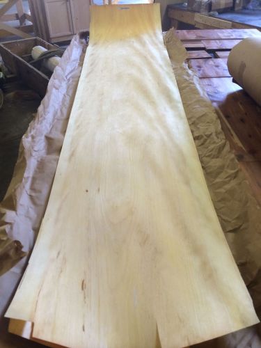 Wood Veneer Yellow Pine LOT 4pcs total Raw Veneer  &#034;EXOTIC&#034; YP.S1 10-17
