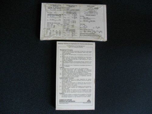 Spc control charts cards for sale