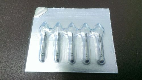 Two striper fg burs, dental diamonds - 721.6c taper, flat end burs-  5-pack for sale