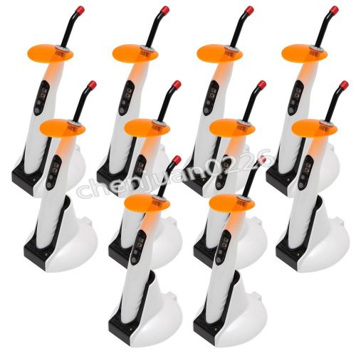 50 pcs dental wireless cordless led curing light lamp led-b style us stocked for sale