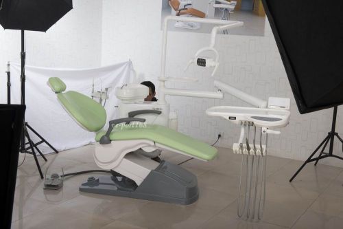 New computer controlled dental unit chair fda ce approved b2 model  pu leaher for sale
