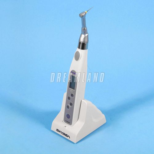 Cordless endo motor with dental root canal treatment reduction 16:1 contra head for sale