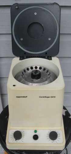 Eppendorf 5415 Micro centrifuge w rotor,  6 month warranty